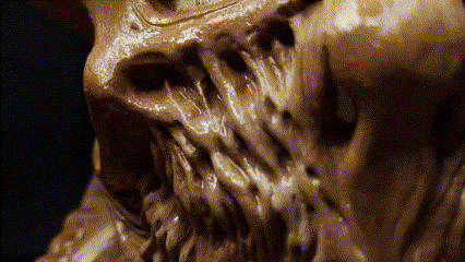 The Demon Astaroth sculpture created by Dzhuliia Melnik.