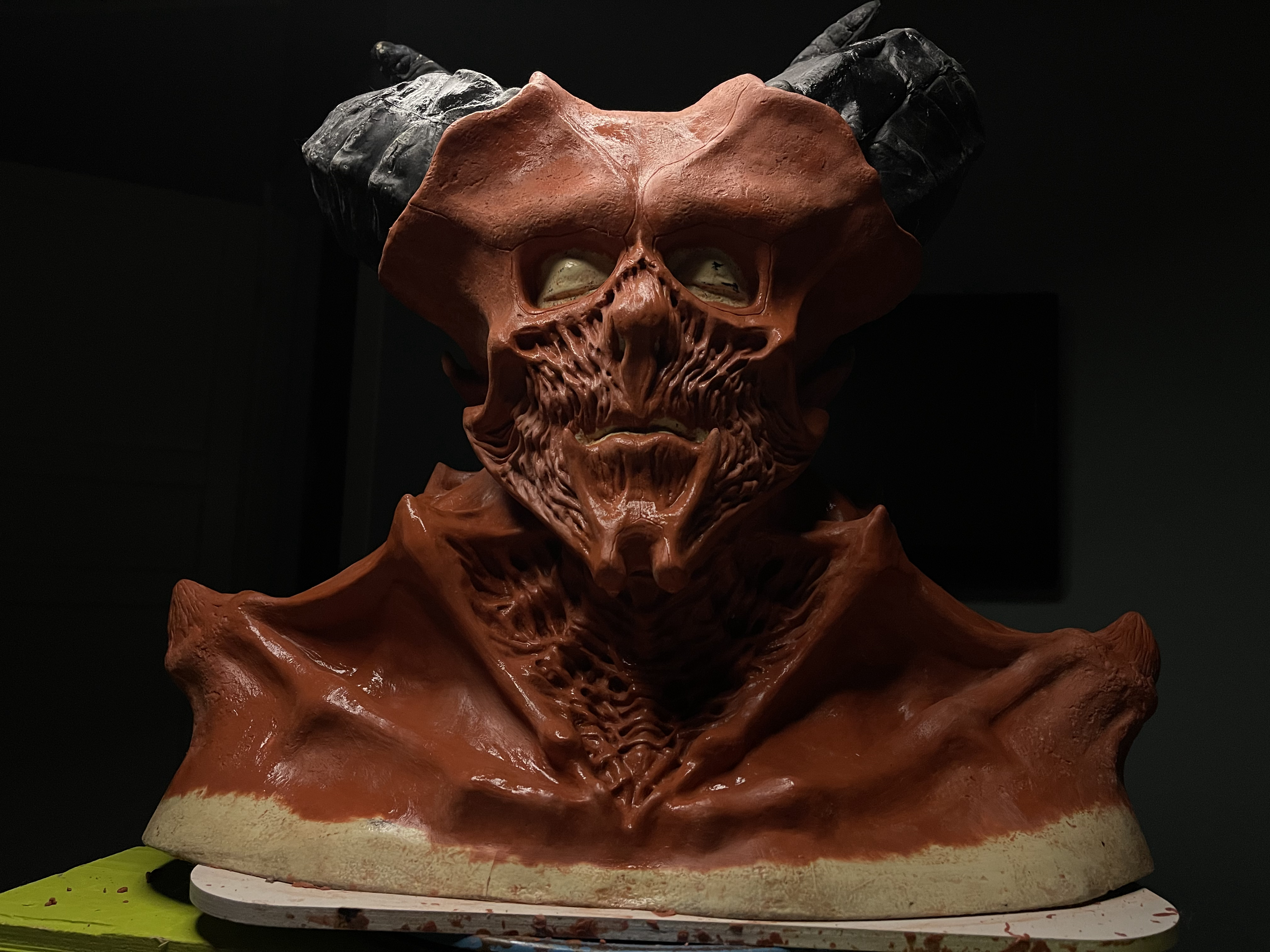 A close-up image of the Demon Astaroth sculpture.