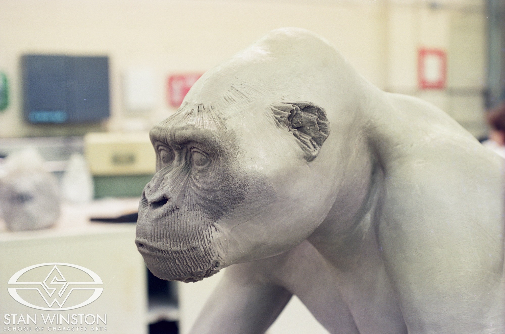 Congo Behind the Scenes Amy the Gorilla's Animatronic Head Innovations