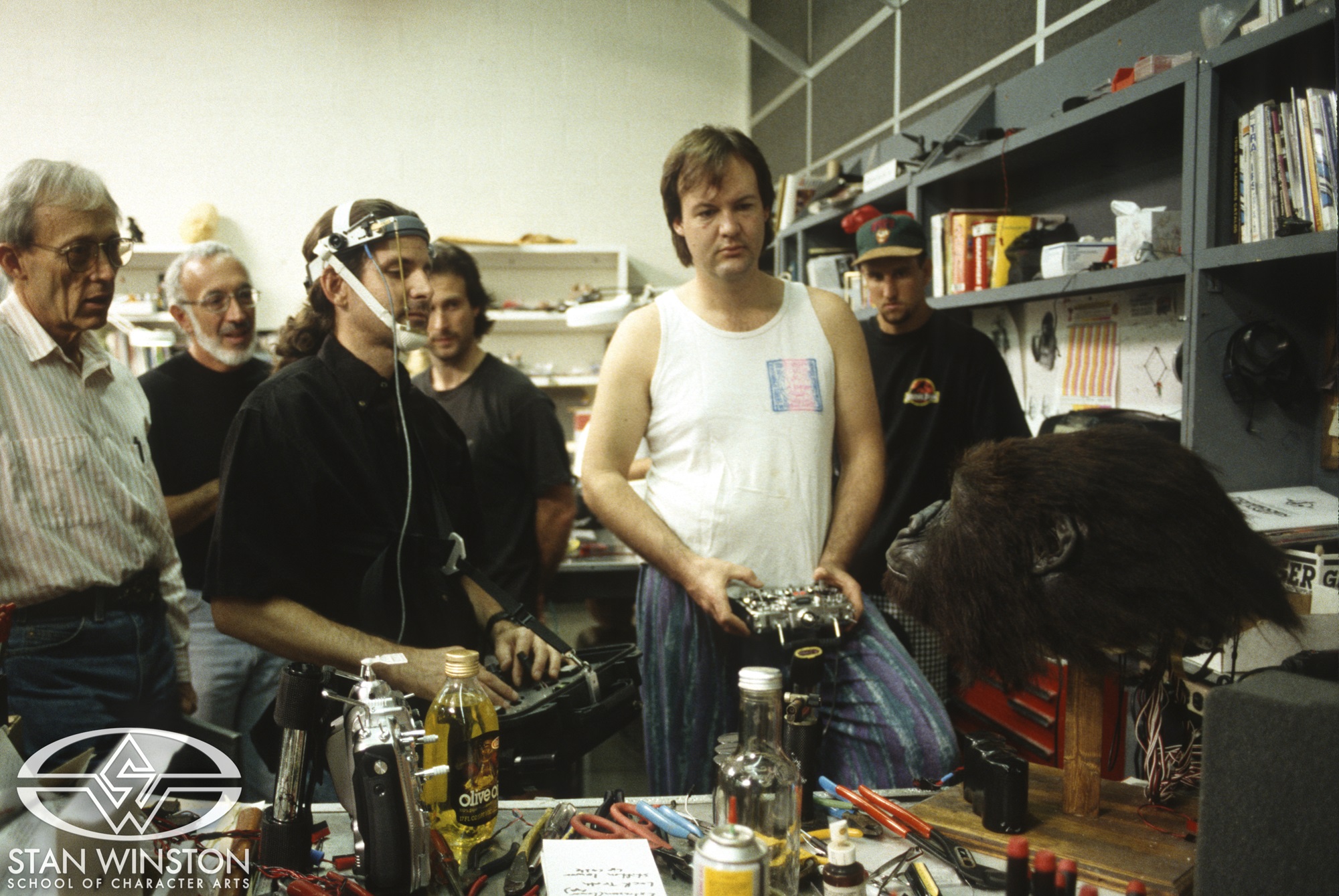 Congo Behind the Scenes Amy the Gorilla's Animatronic Head Innovations