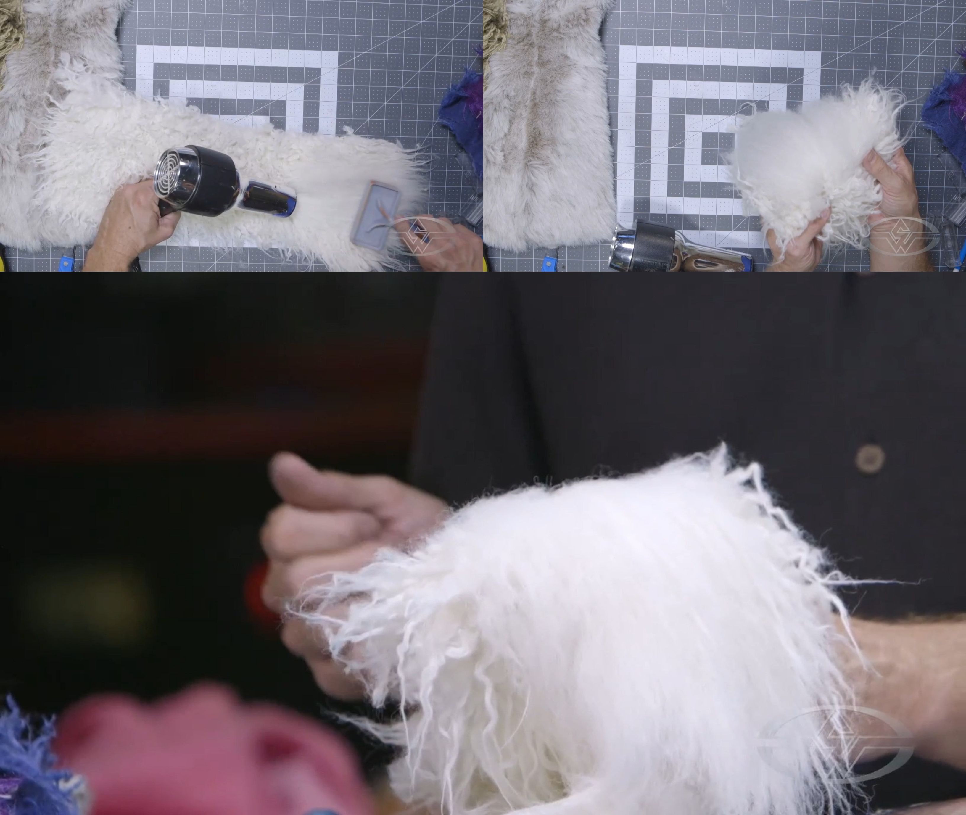 How to Straighten Puppet Fur | Stan Winston School of Character Arts 