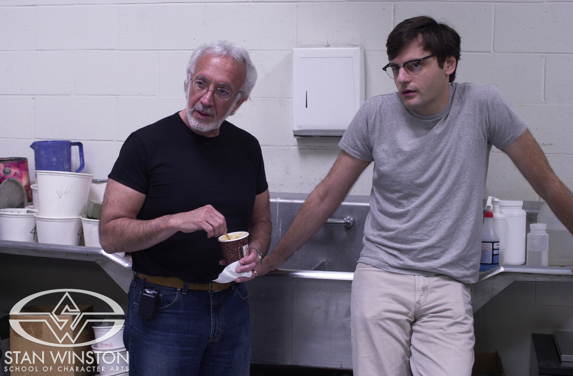 Stan Winston and director Rob Schmidt.