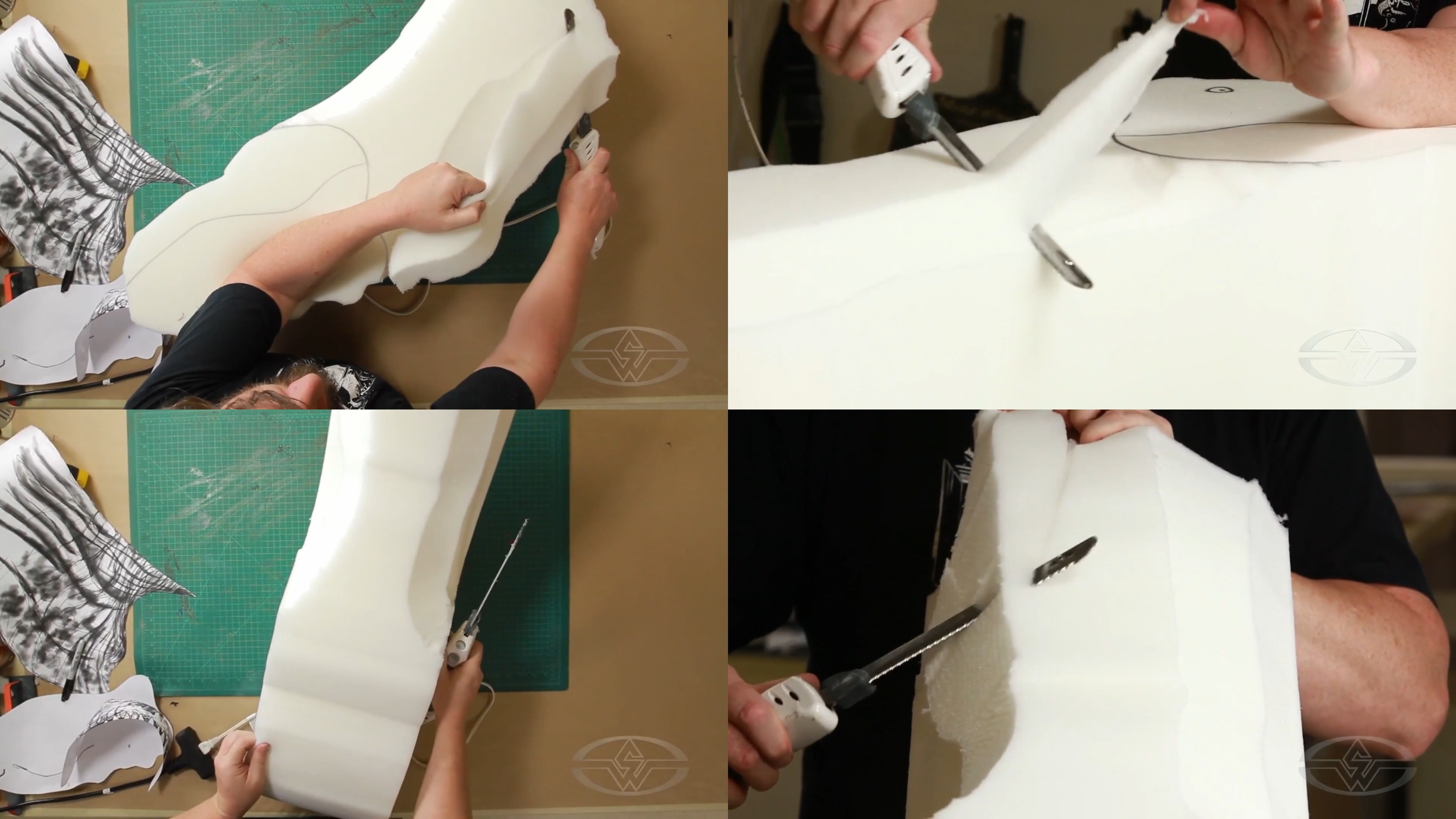 Ted Haines gives tips on how to make the carving process easier.