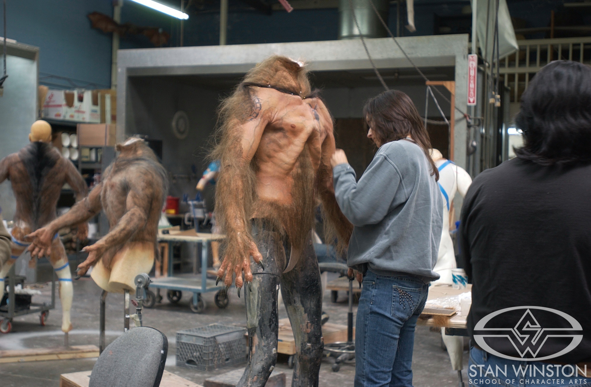 Behind the Scenes of Skinwalkers (2006) at Stan Winston Studio and Stan ...