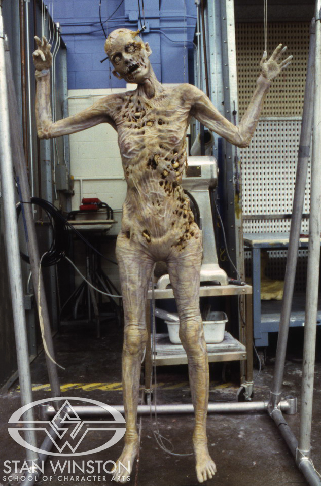 The 'Horrible Madison' puppet before adding hair.