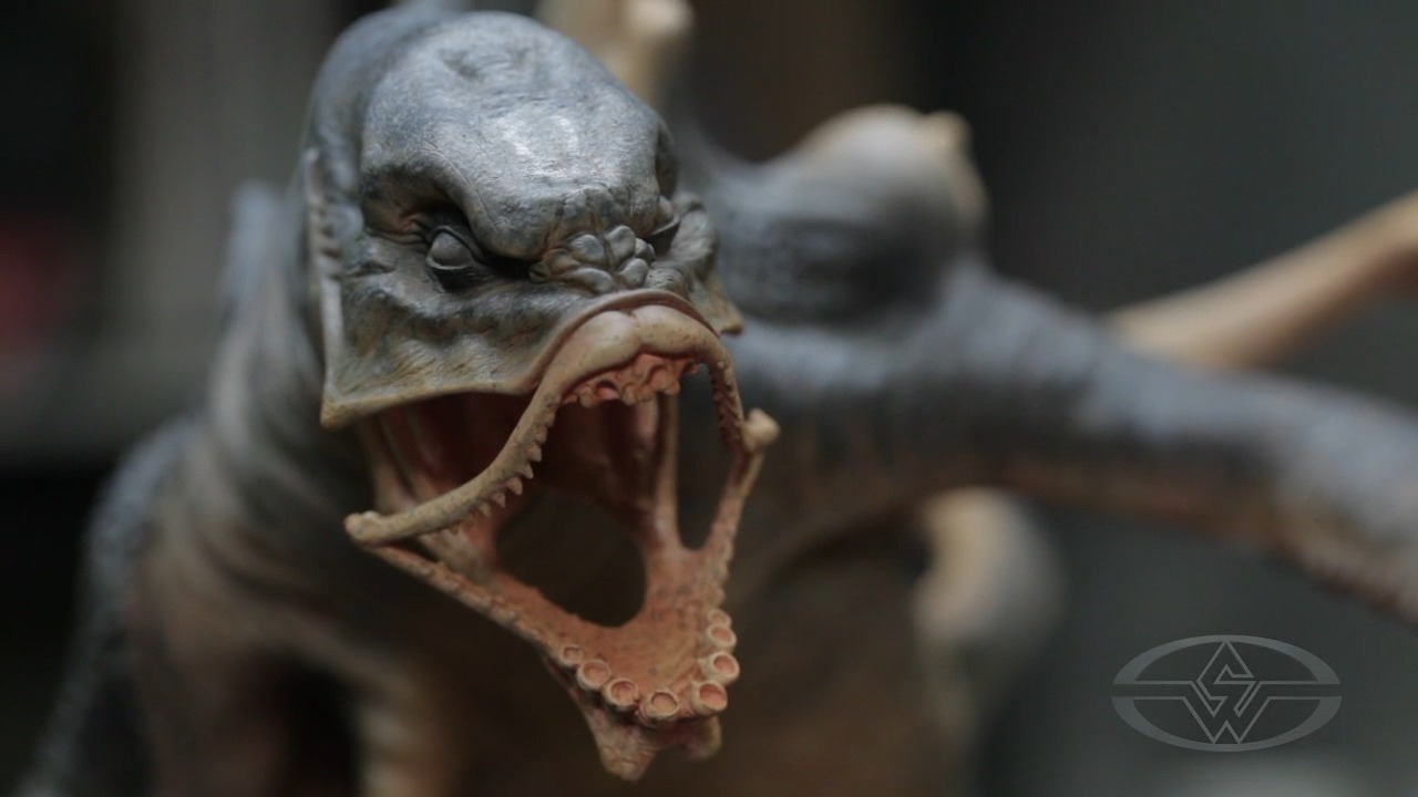 How to Paint Eyes, Teeth, and Nails on Monster Maquettes