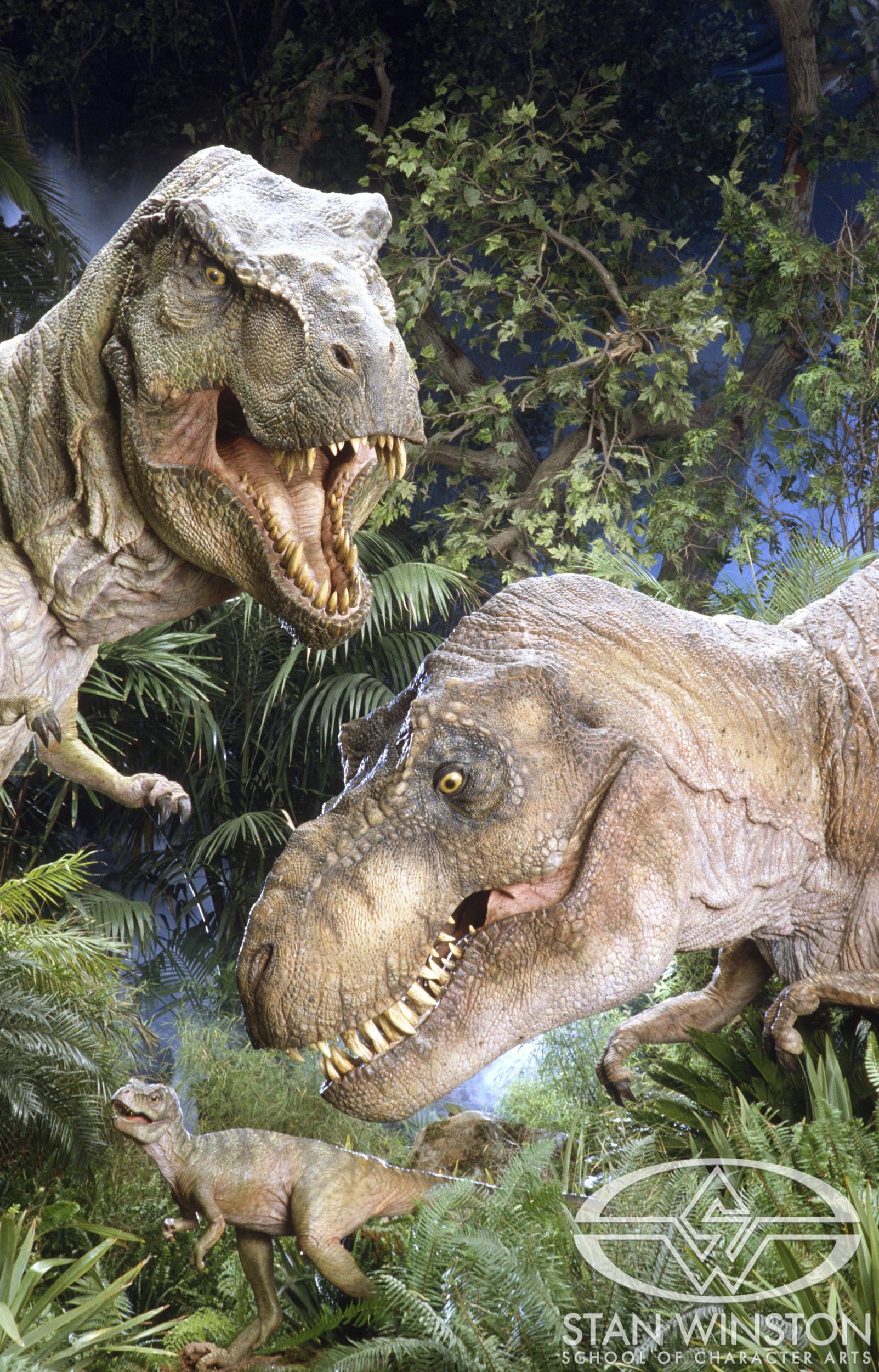 The T-Rex family&nbsp;of The Lost World: Jurassic Park.