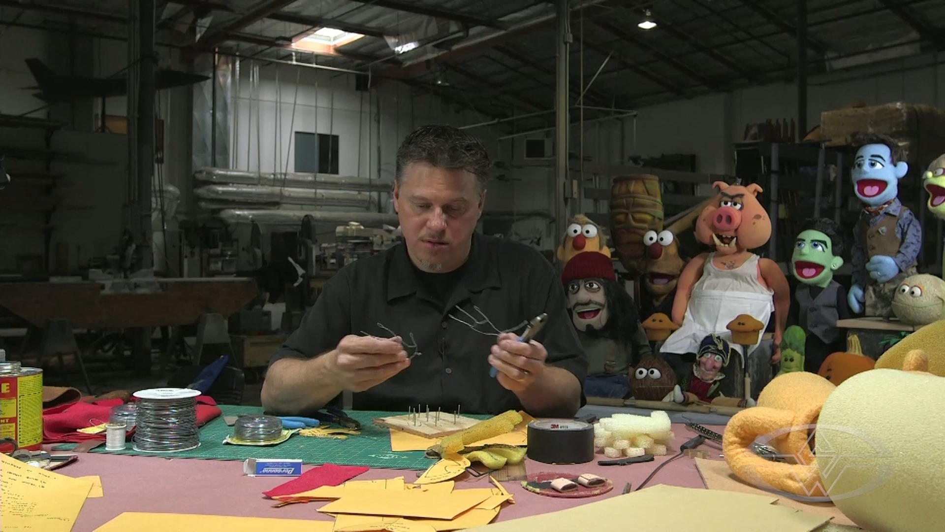 How to Build a Hand Armature for Hand and Rod Puppets