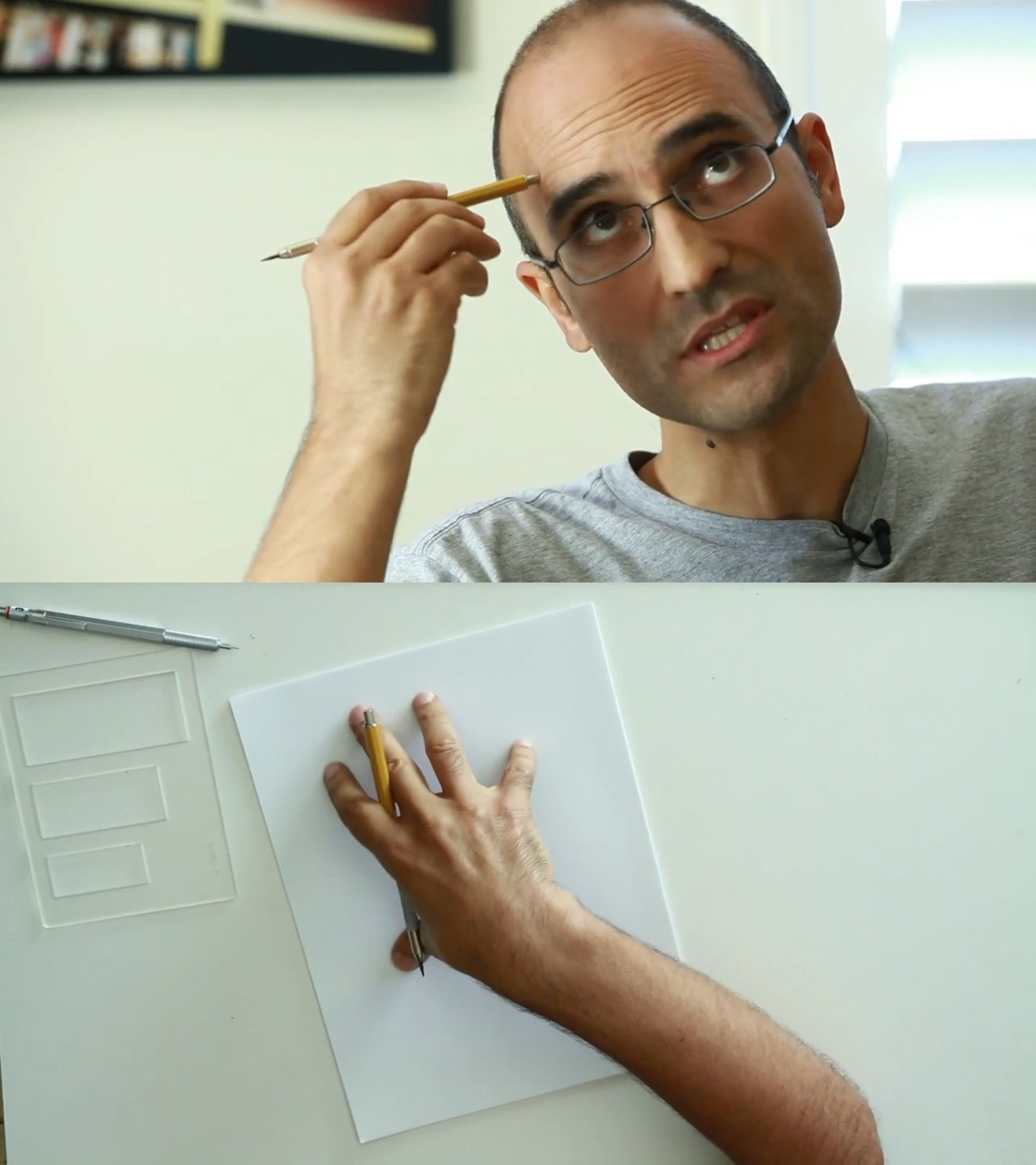 Drew García-Price explains how drawing what's in your mind helps to&nbsp;visualize your ideas&nbsp;more easily and make informed decisions about how the next shots should look.