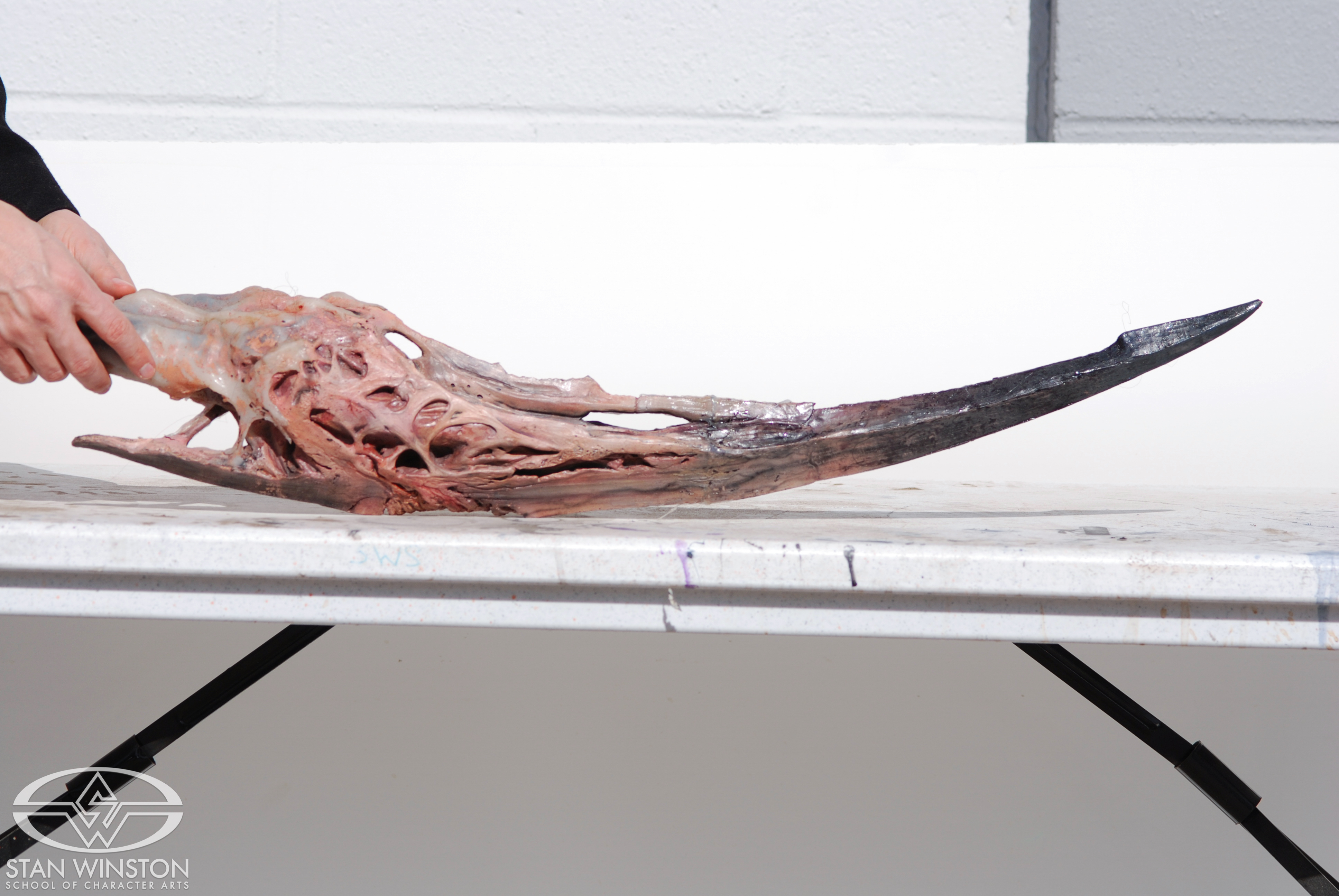 The Deaths of Ian Stone's&nbsp;T2-style blade-arm.